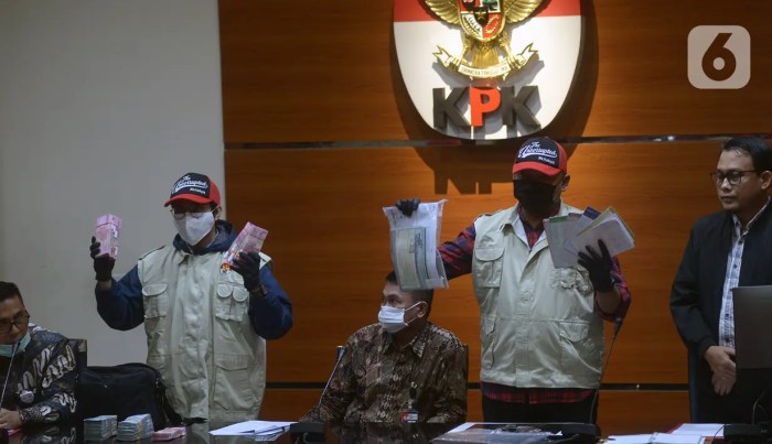 KPK OTT Pejabat Daerah, Ini Barang Bukti yang Disita