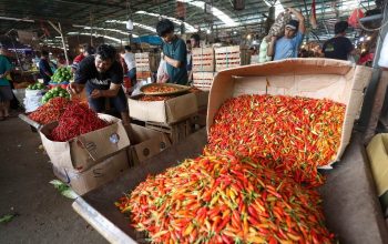 Harga Cabai dan Beras Naik di Pasar Tradisional