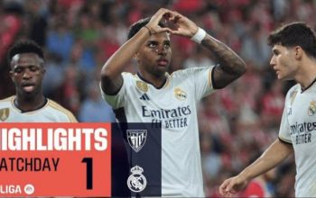 Real Madrid Menang 1-0 atas Athletic Club