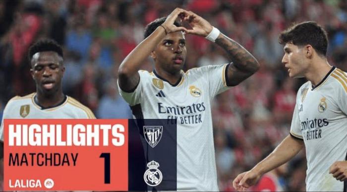 Real Madrid Menang 1-0 atas Athletic Club