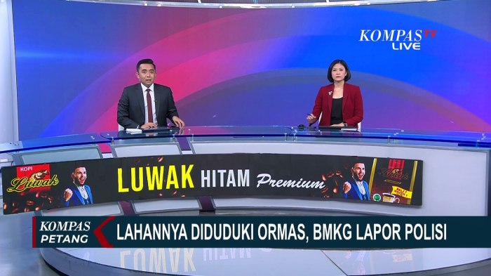 BMKG Laporkan Lahan di Tangsel Diduduki Ormas, Lapor Polisi