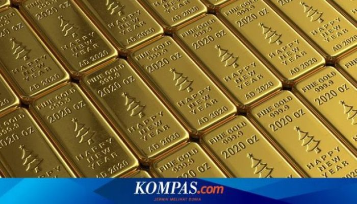 Harga Emas Dunia Naik Cetak Rekor Tertinggi Mingguan