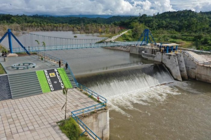 Bendungan Baru Diresmikan di Sulawesi Tengah