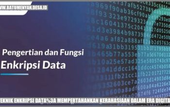 Sistem Enkripsi Data Terbaru di Gadget Modern