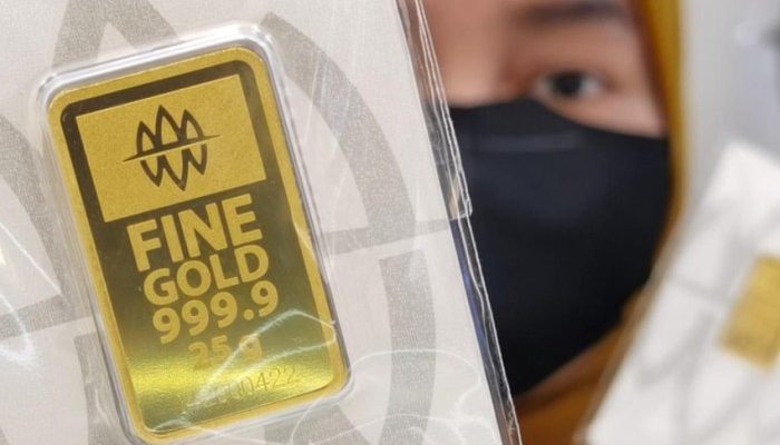 Harga Emas Dunia Naik, Cetak Rekor Tertinggi Mingguan