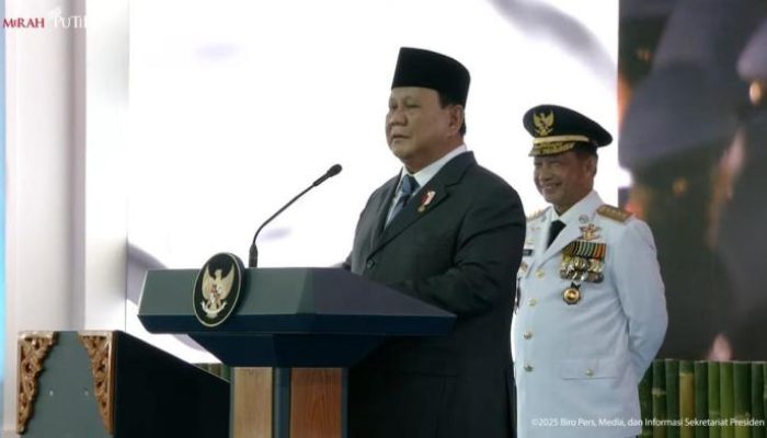 Momen Bersejarah Prabowo Bertatap Muka dengan Vladimir Putin