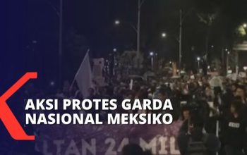 Garda Nasional Hadapi Demonstran, LA dalam Situasi Siaga