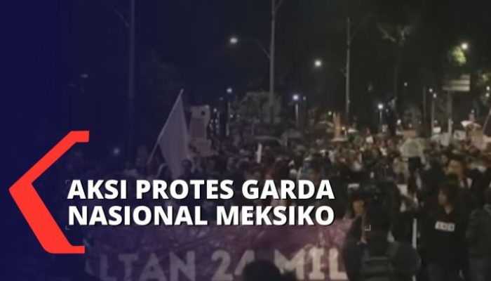 Garda Nasional Hadapi Demonstran, LA dalam Situasi Siaga