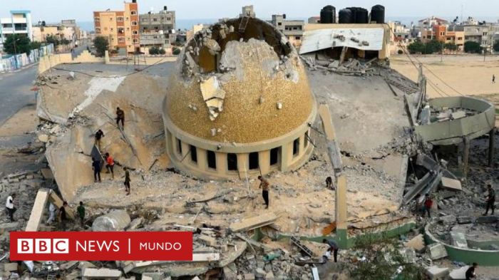 Guerra Israel - Hamás: las imágenes de la enorme destrucción que están ... Ancaman Serius: Tel Aviv Terancam Hancur Jika Iran Serang Balik
