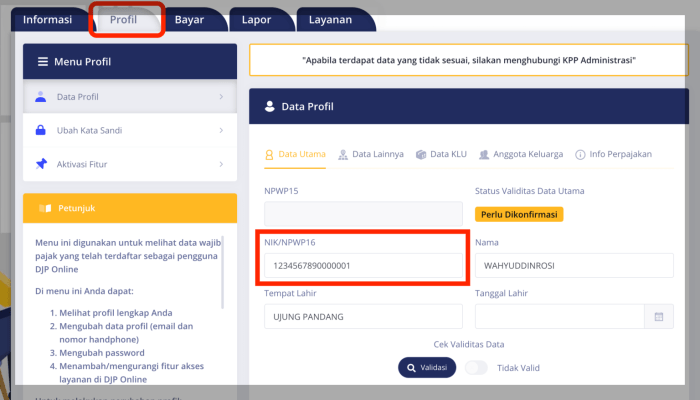 Integrasi NIK sebagai NPWP Resmi Dimulai