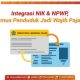 Integrasi NIK sebagai NPWP Resmi Dimulai