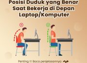 Posisi Duduk yang Baik Saat Kerja Meningkatkan Kesehatan