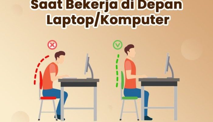 Posisi Duduk yang Baik Saat Kerja Meningkatkan Kesehatan