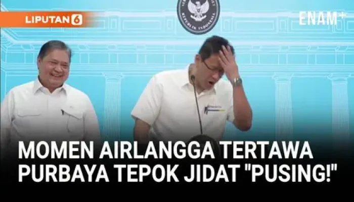 Momen Tawa Purbaya Tepok Jidat: Dia Sudah Pusing, Aduh!
