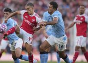 Hasil Liga Inggris Arsenal vs Manchester City Gabriel Martinelli Selamatkan Arsenal