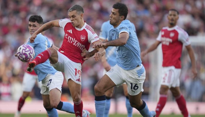 Hasil Liga Inggris Arsenal vs Manchester City Gabriel Martinelli Selamatkan Arsenal