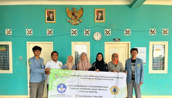 Cegah Stunting melalui Komunikasi Lingkungan dan Literasi Digital Fikom UPDM B