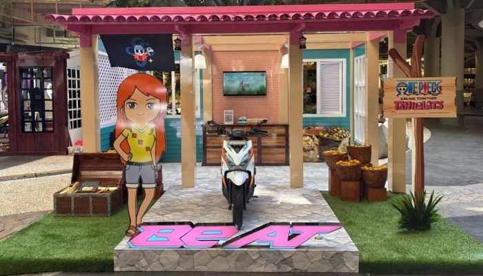 Kolaborasi Honda BeAT dan One Piece di Makassar Bikin Pecinta Anime Antusias
