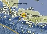 Gempa Magnitudo 4.0 Guncang Sukabumi dan Terasa hingga Bogor