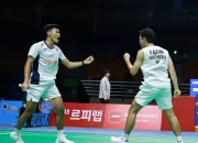 Hasil Korea Open 2025 Fajar dan Fikri Melaju ke Semifinal