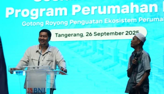 Menteri PKP Dukung Pembentukan Konter Khusus untuk Penyaluran KUR Perumahan