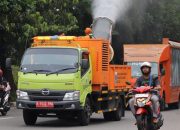 Operasional Water Mist DLH DKI Jakarta di Jalur TB Simatupang-Fatmawati