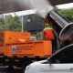 DLH Semprotkan 4000 Liter Water Mist untuk Mengurangi Polusi Udara Jakarta