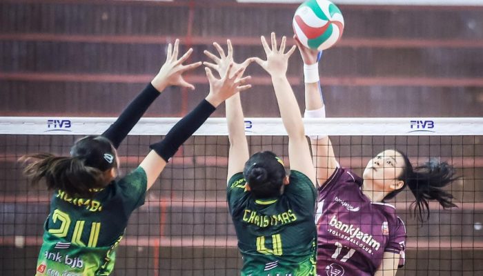 Hasil Final Four Livoli Divisi Utama 2025: Bank Jatim vs Rajawali O2C Lima Set