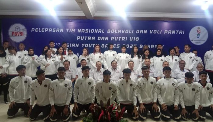 Pesan Semangat Ketua PBVSI untuk Timnas Voli Putra Putri dan Voli Pantai U18 Asian Youth Games 2025