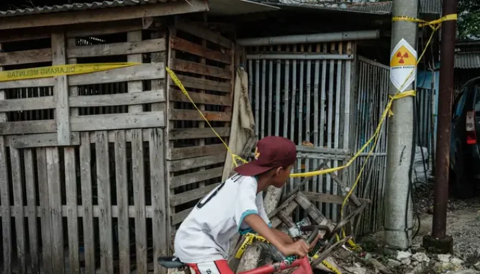 Permukiman Warga Cikande Terdampak Pencemaran Radioaktif Cesium-137