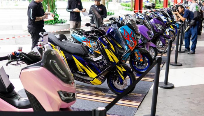 Puluhan Skutik Modifikasi Bertarung Gaya di CustoMAXI Jabodetabek 2025