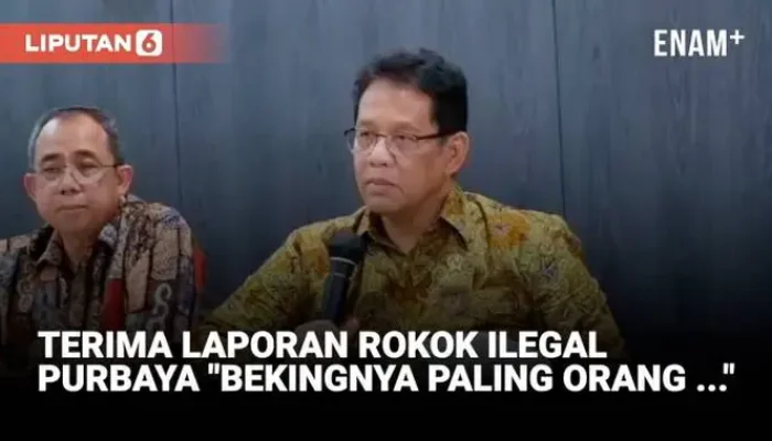 Laporan Rakyat Rokok Ilegal, Purbaya: Ada Dukungan Dari Orang Cukai Juga!