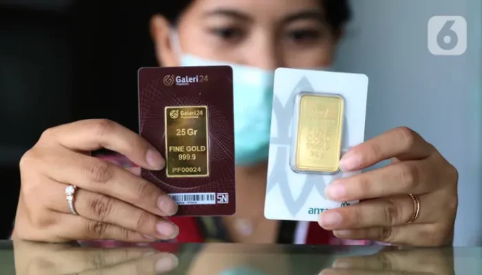 Harga Emas 24 Karat Hari Ini 1 Oktober 2025 Tembus Rp 2,5 Juta di Indonesia