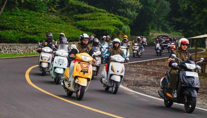 Cara TVS Dukung Komunitas Motor Kalcer