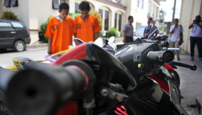 Sindikat Curanmor Lintas Provinsi Dibongkar Polisi, 43 Motor Disita