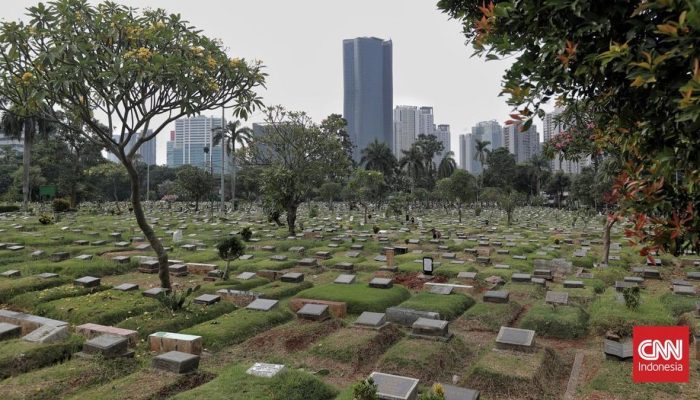 69 dari 80 TPU di Jakarta Penuh, Hanya Layani Pemakaman Tumpang