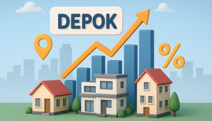 Kenaikan Harga Rumah Seken di Depok 3,8%, Tertinggi di Jabodetabek