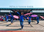 Ribuan Pengunjung Serbu Pasar Urban Petals Keempat di Sentra Kuliner Taman Rasa