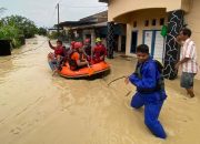 Banjir Merendam 5 Kecamatan di Medan, 1400 Rumah Terpengaruh