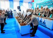 Kapolri Resmikan 32 dan Groundbreaking 27 SPPG di Jawa Tengah untuk MBG
