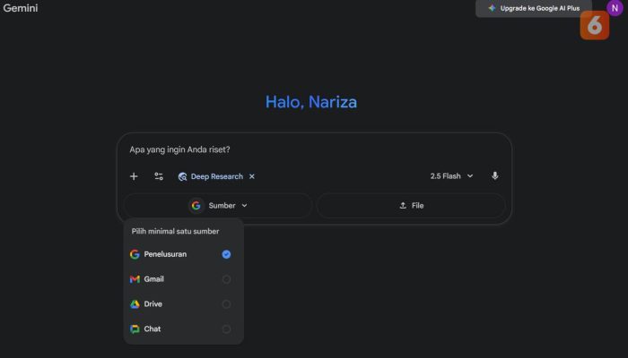 Gemini AI Kini Mampu Riset Lebih Mendalam Melalui Deep Research, Apa Cara Kerjanya?