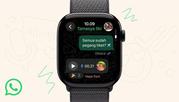 Aplikasi Pesan Hadir di Apple Watch, Simak Fiturnya yang Menarik