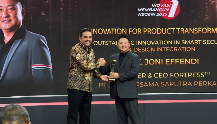 Pintu Baja Fortress Raih Penghargaan Inovasi Membangun Negeri 2025