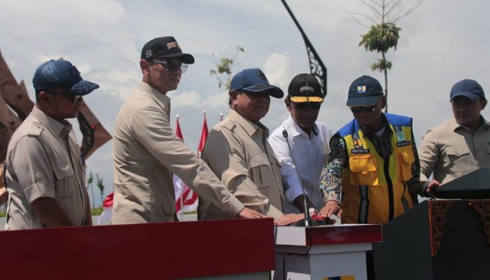 Prabowo Resmikan Jembatan Kabanaran untuk Perkuat Akses Jalur Pansela Jawa