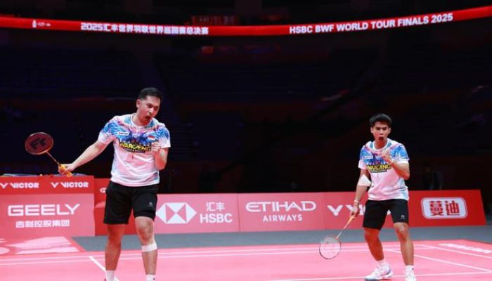 Hasil Final BWF World Tour 2025: Sabar/Reza Kalahkan Pasangan Malaysia