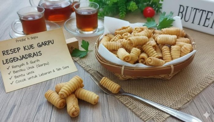 12 Resep Kue Garpu Renyah Anti Gagal dan Praktis