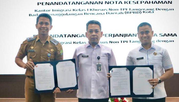 Penanggulangan Keadaan Darurat Imigrasi Tangerang Kerjasama BPBD dan Lapas Kelas IIA