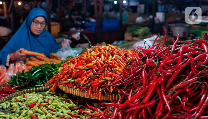 Harga Cabai Rawit Merah Capai Rp 80.700 per Kg Menjelang Akhir Pekan