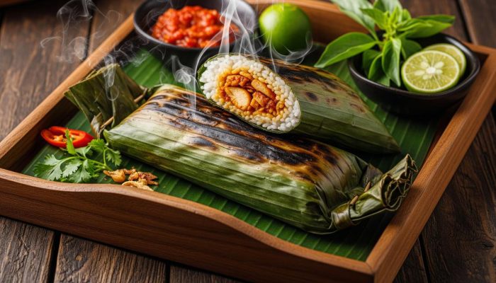Resep Nasi Bakar Ayam Kemangi Praktis Menggunakan Teflon yang Wangi