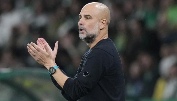 Guardiola akui Manchester United terlalu kuat untuk Manchester City